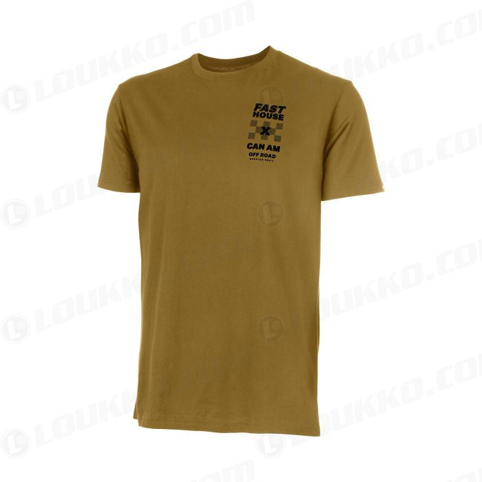 Can-Am Fasthouse Coilover Tee 2880651292 black cotton off-road shirt