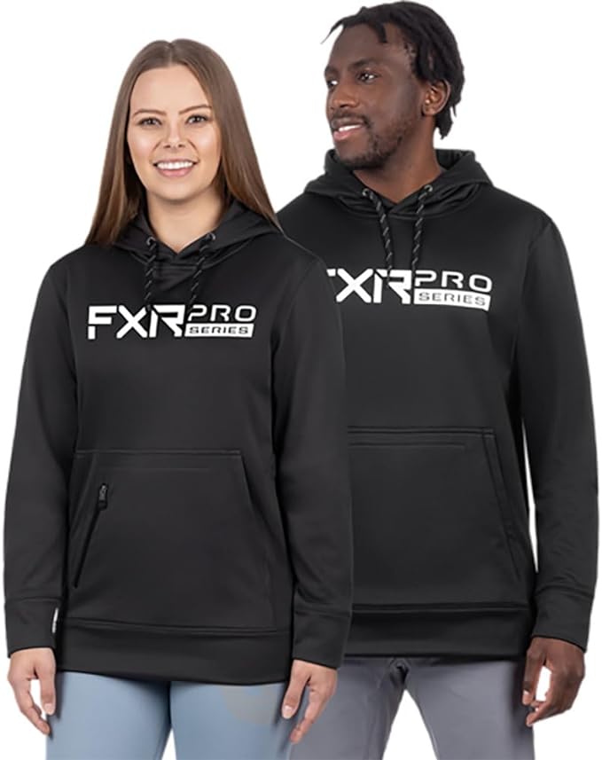 FXR Unisex Pro Tech PO Hoodie Fleece Shell Water Resistant Finish