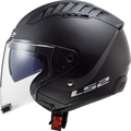LS2 Copter Open Face Helmet- Matte Black