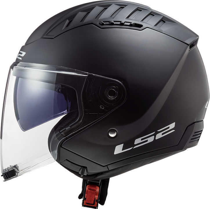 LS2 Copter Open Face Helmet- Matte Black