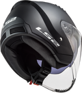 LS2 Copter Open Face Helmet- Matte Black