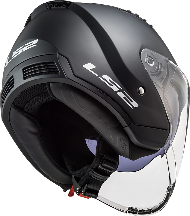 LS2 Copter Open Face Helmet- Matte Black