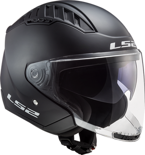LS2 Copter Open Face Helmet- Matte Black