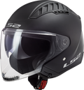LS2 Copter Open Face Helmet- Matte Black