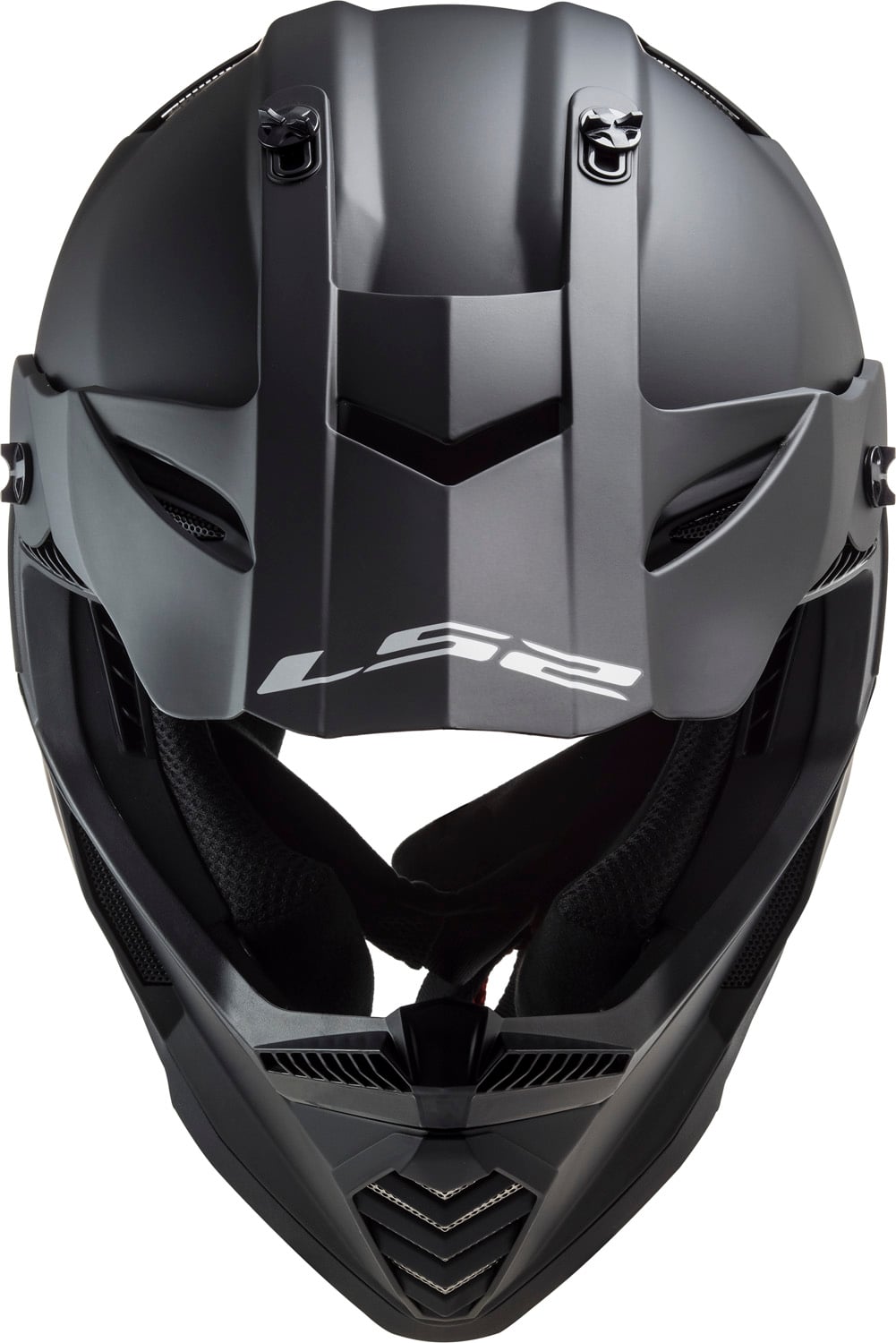 Helmet Gate Solid Full Face MX Motorcycle Helmet - Matte Black Product View