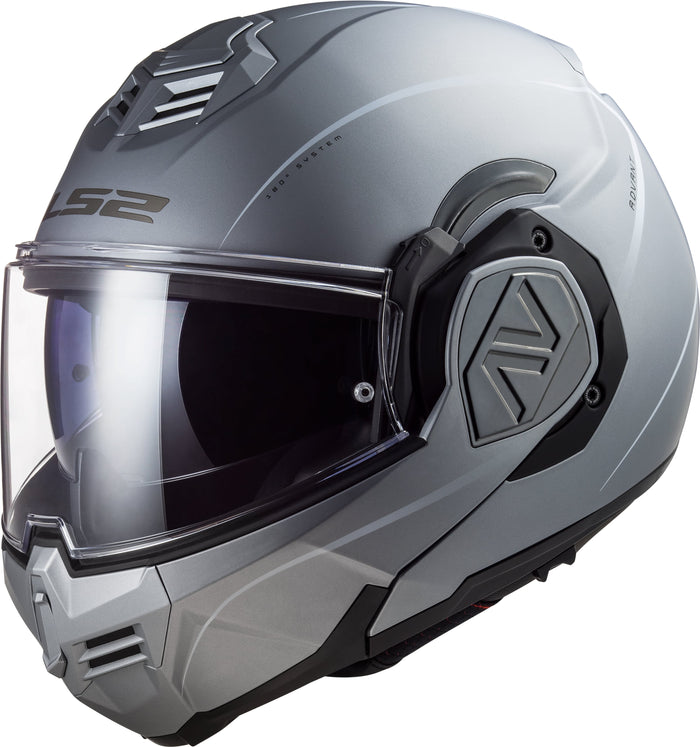 Helmet Advant Special Modular Motorcycle Helmet with SunShield - Matte Silver Product View