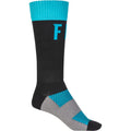 Fly Racing MX Pro Socks Motorcycle Boot Length Blue/Black