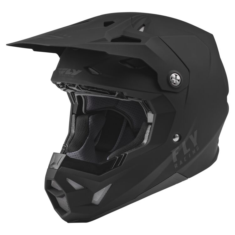 Fly Racing Formula CP Solid Helmet Matte Black XL 73-0025X
