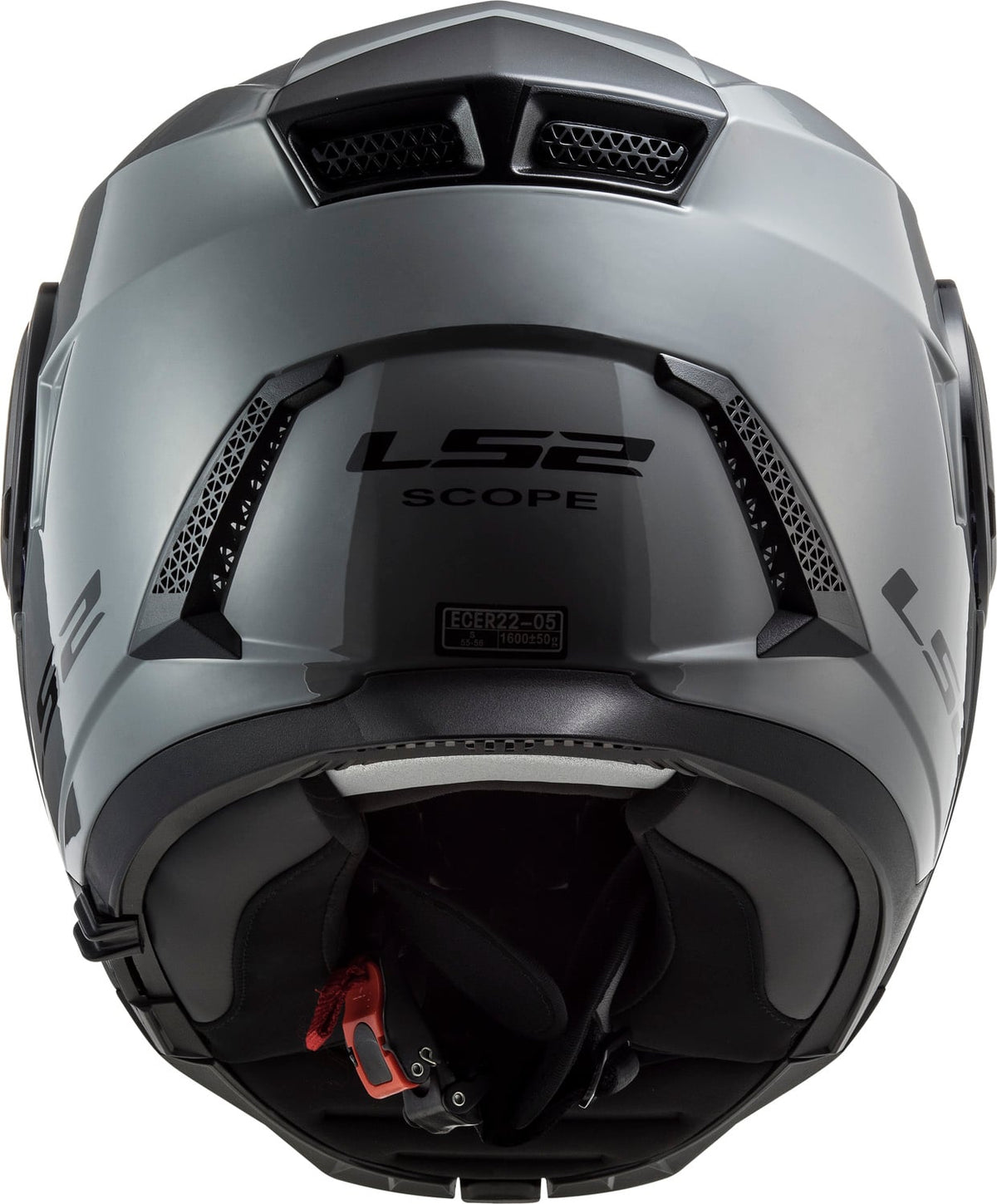 Horizon Solid Modular Motorcycle Helmet with SunShield - Gloss Battleship Gray Product View