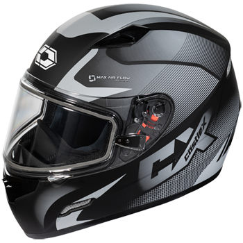 **OPEN BOX** CastleX Mugello Squad Snowmobile Helmet - Electric, Gray