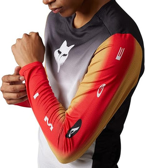 Fox Racing Men’s Flexair LS Mountain Bike Jersey – Breathable Long-Sleeve Trail Protection