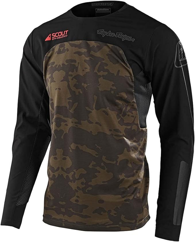 Troy Lee Designs Men&#39;s Off-Road Motocross Camo Scout SE Jersey