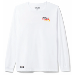 Men’s Can-Am x Fasthouse Desert Racer Long Sleeve Tee | White