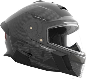509 Delta V Carbon Commander Helmet – Cardo Comms, Ignite Shield