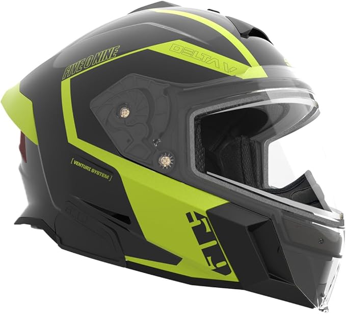 509 Delta V Ignite Snowmobile Helmet - Gloss Hi-Vis