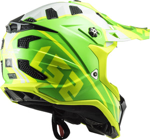 Helmet Subverter Evo Gammax Full Face MX - Gloss Hi-Vis Yellow/Green