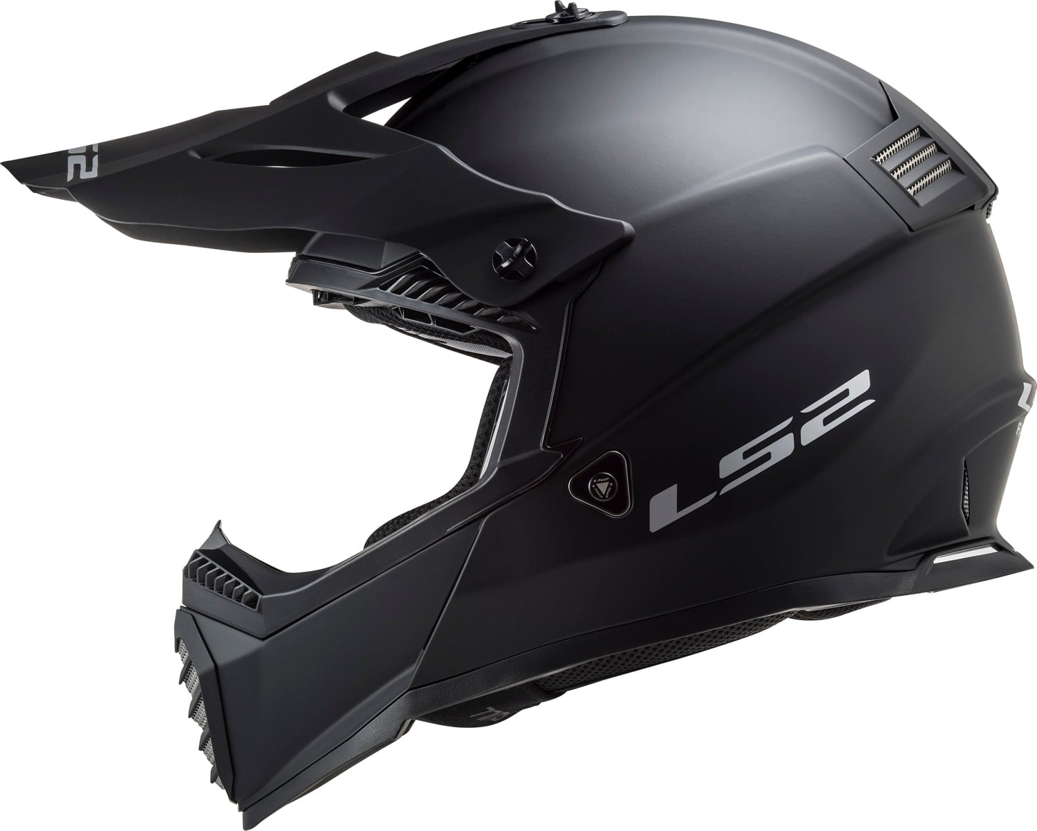 Helmet Gate Solid Full Face MX Motorcycle Helmet - Matte Black Product View
