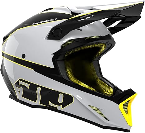 509 Altitude 2.0 Offroad Pro Helmet in Gray/Yellow with MIPS protection