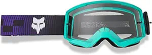 Dirt bike goggles with UV protective Lexan lens