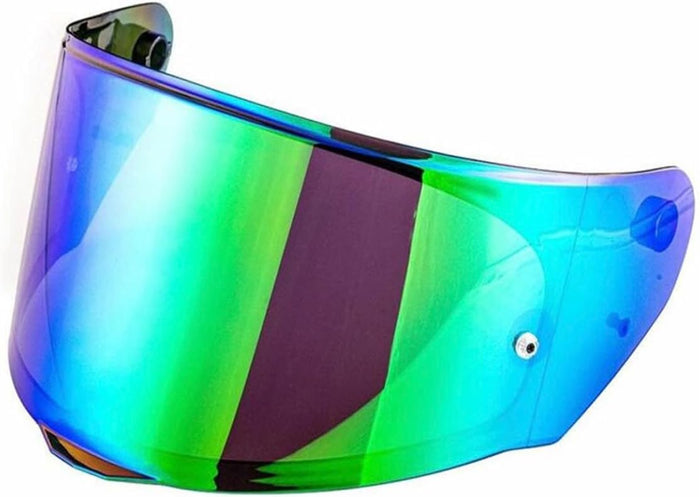 LS2 Stream II Green Iridium motorcycle helmet shield replacement visor