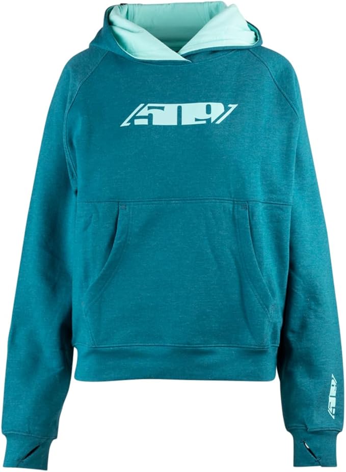 509 Legacy Pullover Hoodie women’s fit screen-printed chest graphic