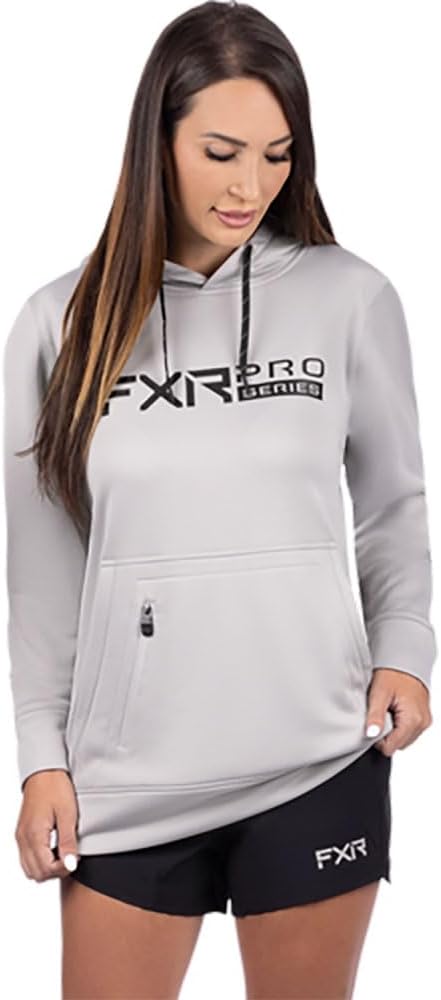FXR Pro Tech Hoodie with zippered hand pockets and adjustable hood