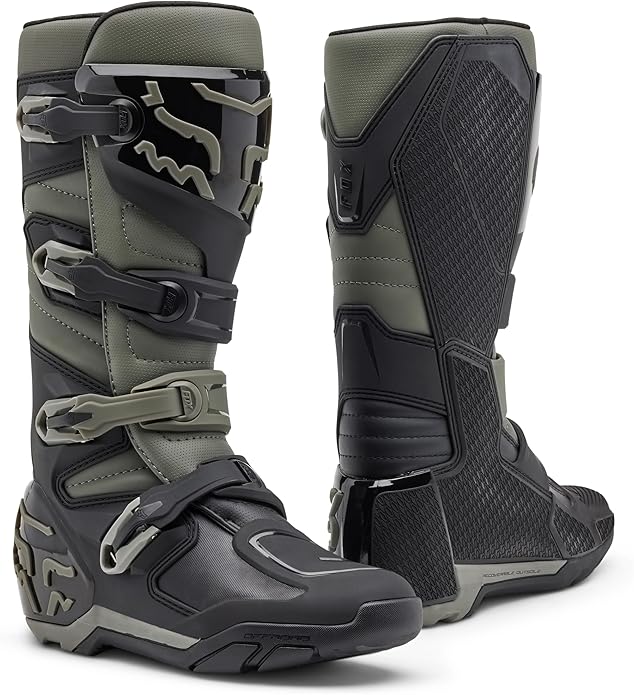 Fox Racing Comp X Motocross Boots – Men’s off-road dirt bike boots with enhanced traction, four-buckle closure, and TPU protection.