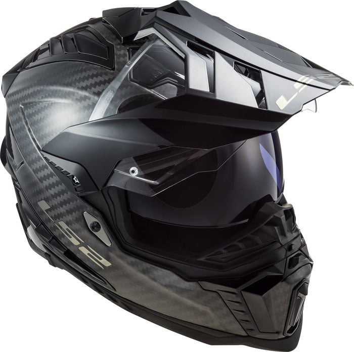 Helmet Explorer C Solid Adventure Motorcycle Helmet with SunShield - Matte Carbon Product View