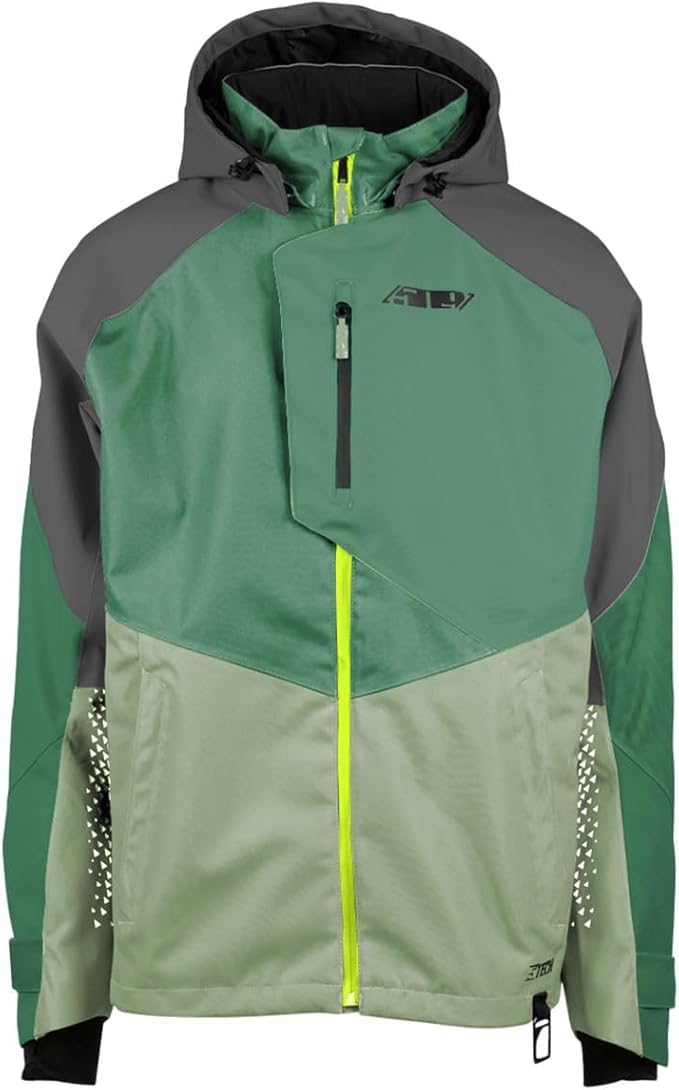 509 Evolve Snowmobile Jacket Shell – front view with removable hood