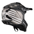 Helmet Subverter Evo 76 Full Face MX Motorcycle Helmet - Black/White/Gray Product View