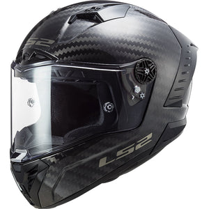 Thunder C Solid Full Face Motorcycle Helmet - Matte Carbon