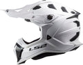Helmet Subverter Evo Solid Full Face MX Motorcycle Helmet - Gloss White Product View