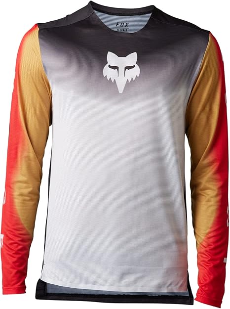 Fox Racing Men’s Flexair LS Mountain Bike Jersey – Front View
