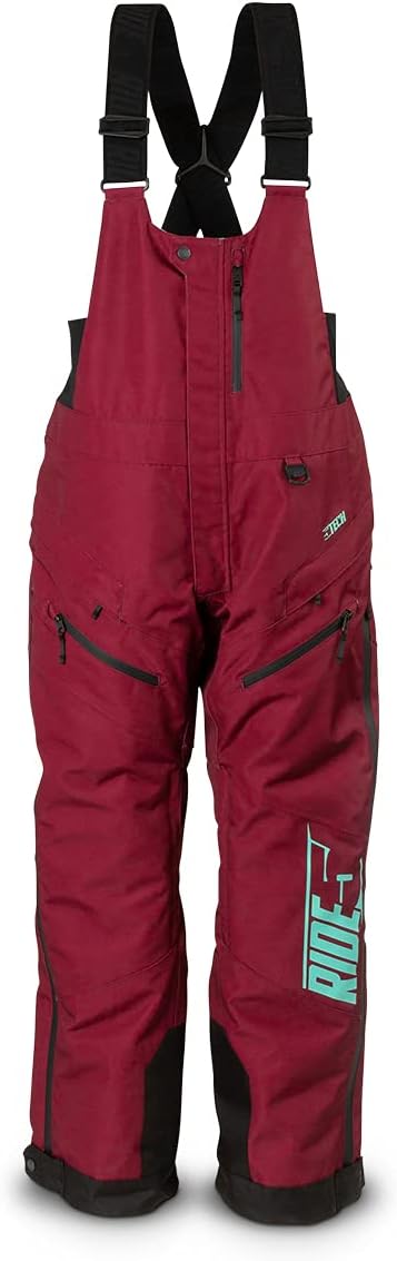 509 Stoke Snowmobile Bib Shell with fusion-welded seams and insulated seat