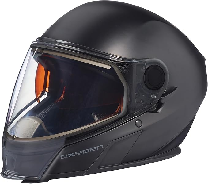 Ski-Doo Heated Oxygen Snowmobile Helmet – DOT Certified, Large