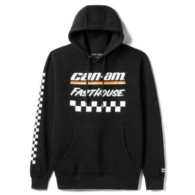 Can-Am x Fasthouse Men’s Racing Pullover Hoodie black