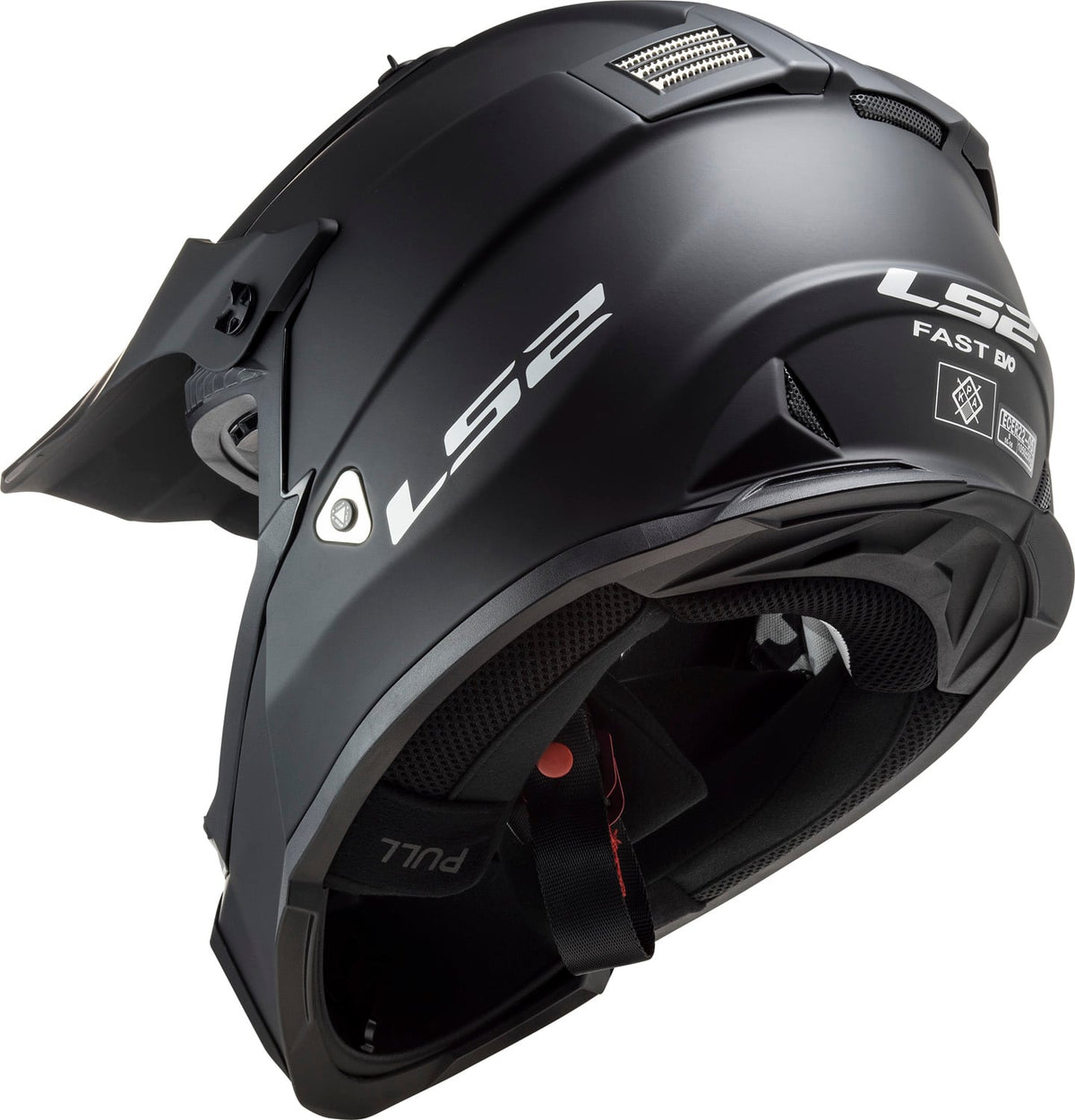 Helmet Gate Solid Full Face MX Motorcycle Helmet - Matte Black Product View