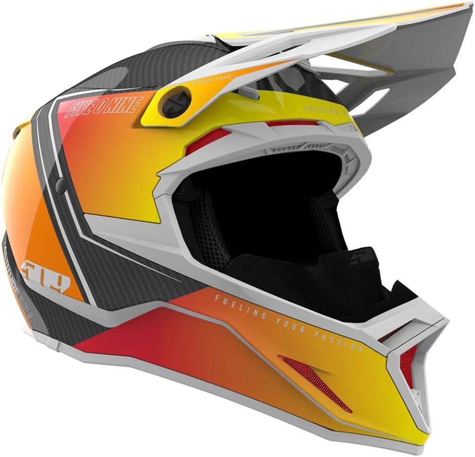 509 Altitude 2.0 Carbon Fiber Helmet – Orange Pop