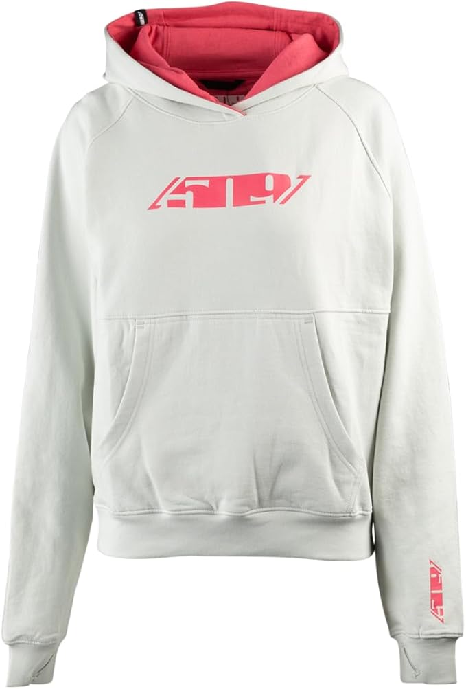 509 Legacy Pullover Hoodie women’s fit screen-printed chest graphic