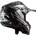 Helmet Subverter Evo Arched Full Face MX Motorcycle Helmet - Black/Red/Silver Product View
