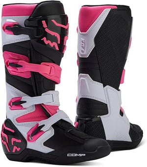 Fox Racing Women’s Comp Motocross Boots – Microfiber, TPU Protection, Positac Outsole