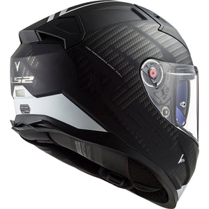 Citation II Splitter Full Face Helmet with SunShield – Matte Black/White