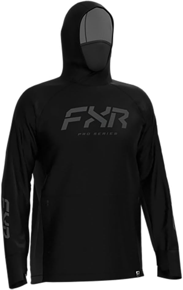 FXR Men&#39;s Pro Air Hoodie Lightweight Vented UV Protection Army Camo/Stone