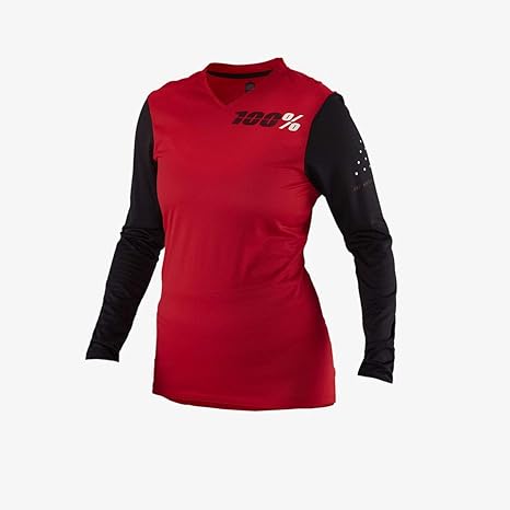 100% Ridecamp Women’s Long Sleeve Jersey – Lightweight Comfort & Trail Performance