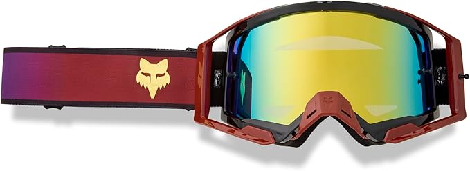 Motocross Goggle Fox Racing UV Protection and Adjustable Strap