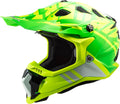 Helmet Subverter Evo Gammax Full Face MX - Gloss Hi-Vis Yellow/Green Product View