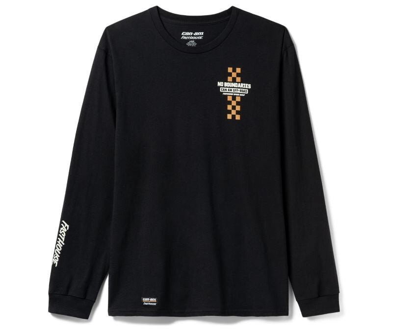 Can-Am x Fasthouse No Boundaries Long Sleeve Tee black