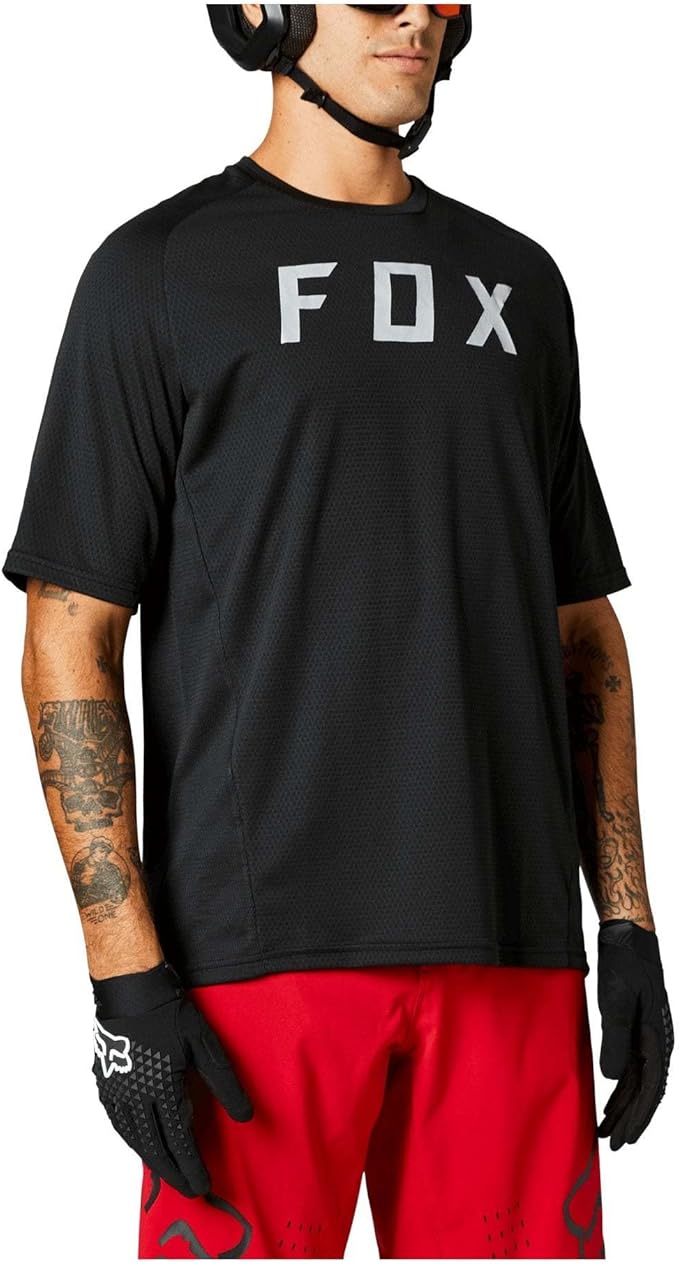 Fox Racing Men’s Defend SS Mountain Bike Jersey – Front View