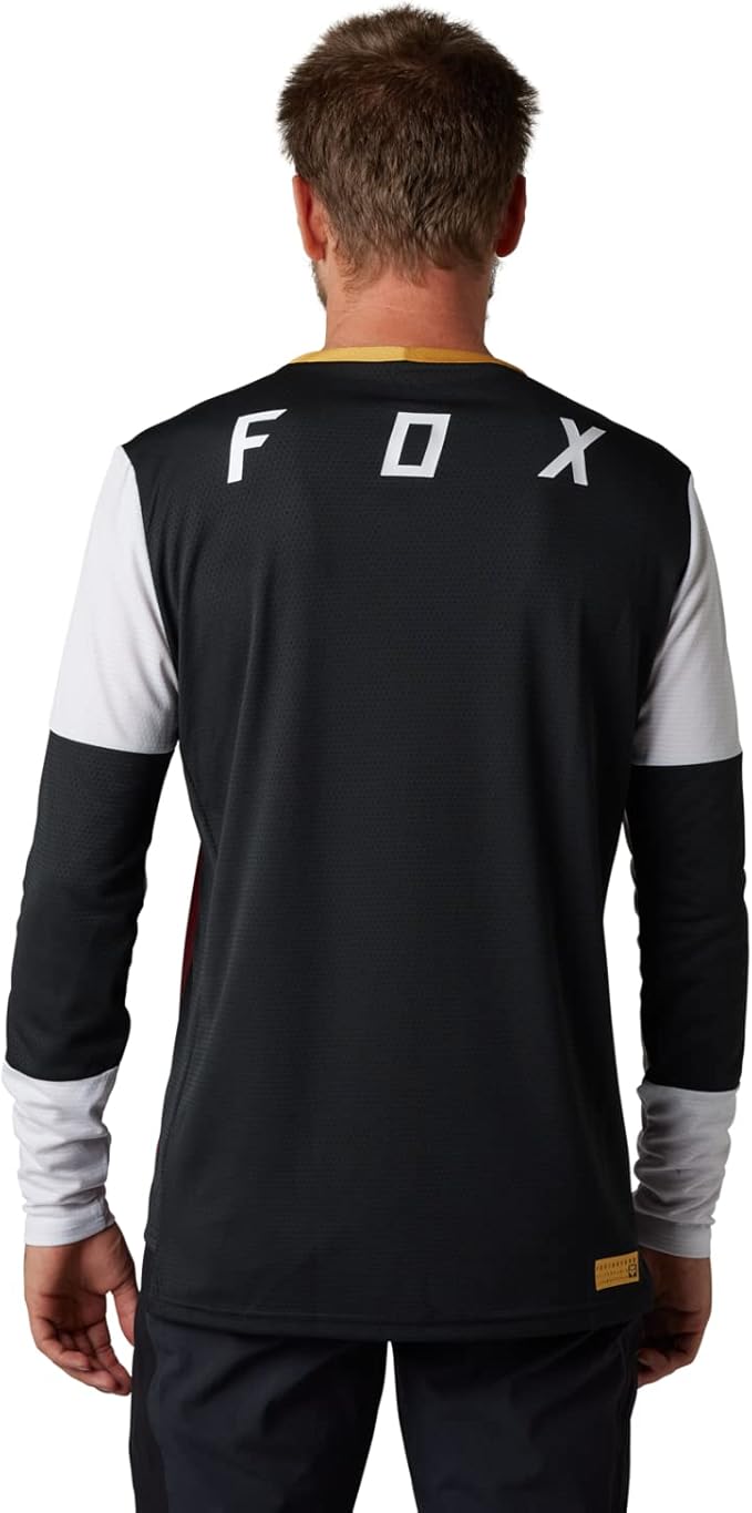 Fox Racing Men’s Defend Aurora Long Sleeve Mountain Bike Jersey – Front View
