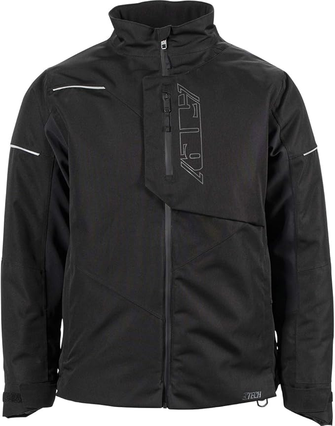 509 Range Insulated Snowmobile Jacket – front view black
